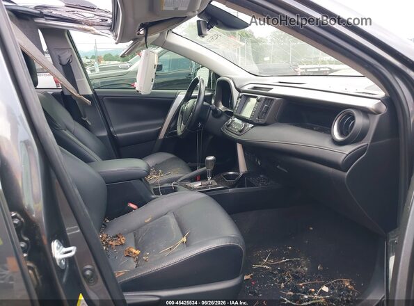 JTMDJREV0HD080959 2017 TOYOTA RAV4 HYBRID Gray Front interior view