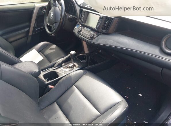JTMDJREV0HD103639 2017 TOYOTA RAV4 HYBRID Black წინა სალონის ხედი