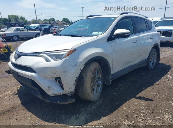 JTMDJREV0HD115399 2017 TOYOTA RAV4 HYBRID White Vista frontal