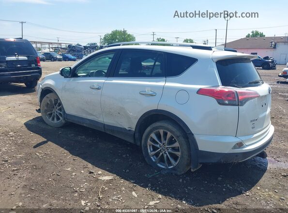JTMDJREV0HD115399 2017 TOYOTA RAV4 HYBRID White Trasero izquierdo