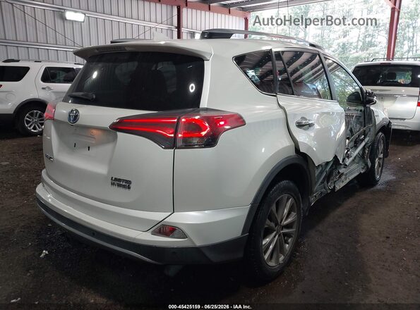 JTMDJREV0HD144319 2017 TOYOTA RAV4 HYBRID White უკანა მარჯვენა