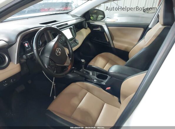 JTMDJREV0HD144319 2017 TOYOTA RAV4 HYBRID White წინა სალონის ხედი