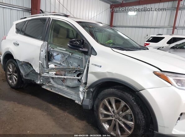 JTMDJREV0HD144319 2017 TOYOTA RAV4 HYBRID White წინა ხედი