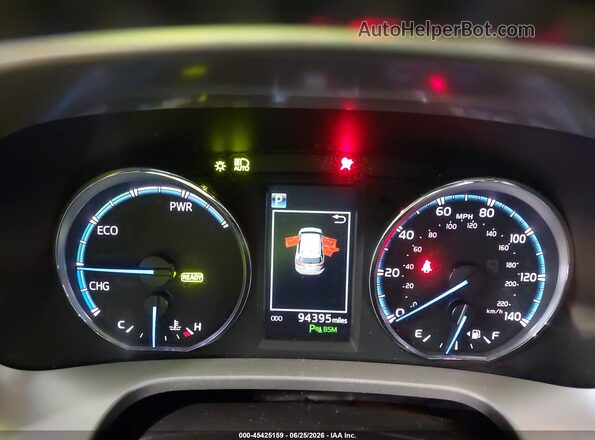 JTMDJREV0HD144319 2017 TOYOTA RAV4 HYBRID White უკანა სავარძლების ხედი