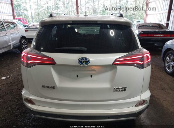 JTMDJREV0HD144319 2017 TOYOTA RAV4 HYBRID White 