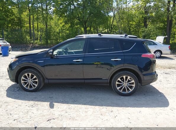 JTMDJREV0JD249450 2018 TOYOTA RAV4 HYBRID Black Widok wnętrza 360 stopni