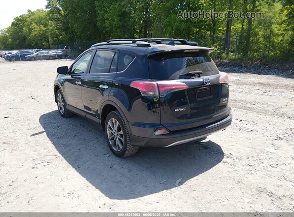 JTMDJREV0JD249450 2018 TOYOTA RAV4 HYBRID Black Tył lewy