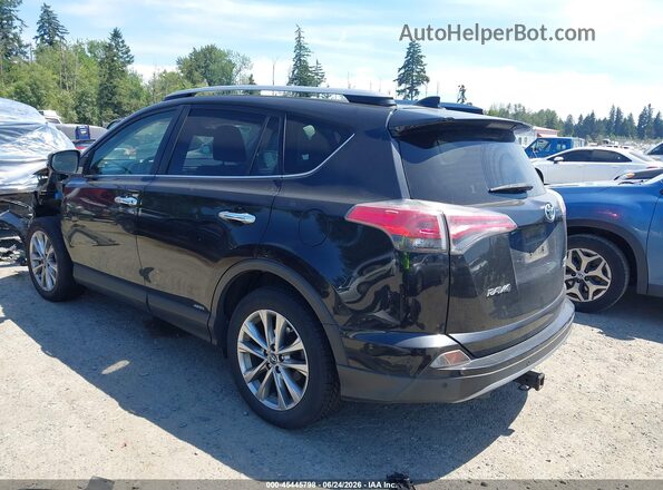 JTMDJREV1HD078086 2017 TOYOTA RAV4 HYBRID Black Задня ліва чверть