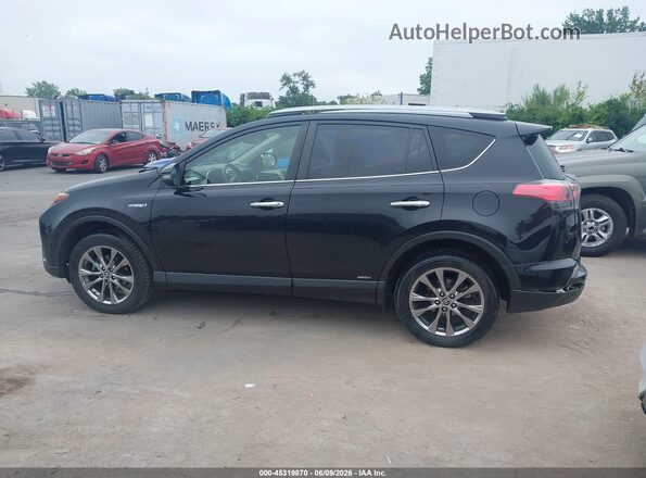 JTMDJREV1HD151120 2017 TOYOTA RAV4 HYBRID Black Vista interior de 360 grados