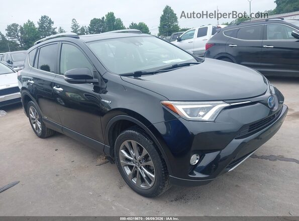 JTMDJREV1HD151120 2017 TOYOTA RAV4 HYBRID Black Vista interior trasera