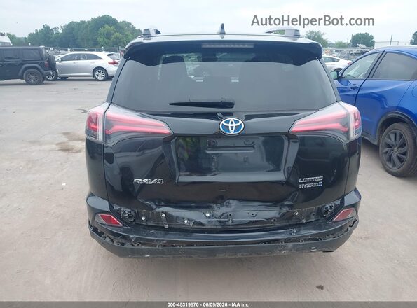 JTMDJREV1HD151120 2017 TOYOTA RAV4 HYBRID Black 