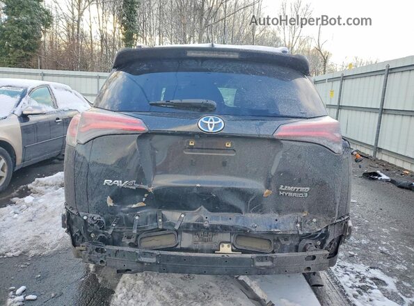 JTMDJREV2GD021457 2016 TOYOTA RAV4 Black Widok z tyłu