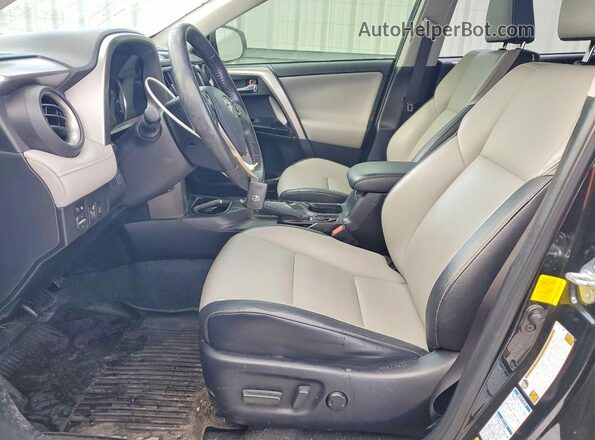 JTMDJREV2GD021457 2016 TOYOTA RAV4 Black Widok wnętrza z przodu