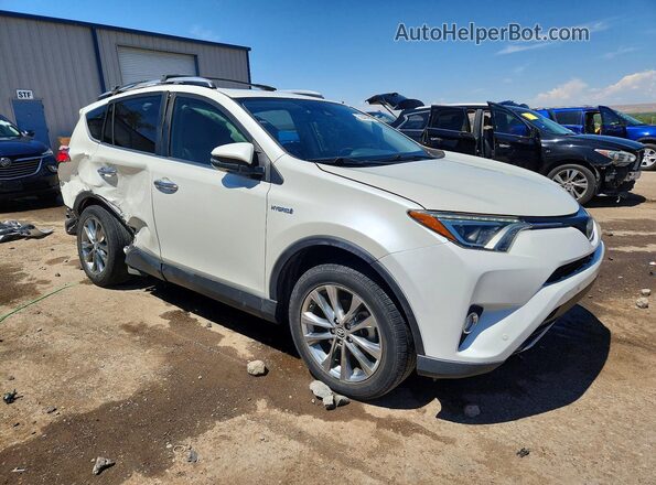 JTMDJREV2HD111192 2017 TOYOTA RAV4 Белый Передняя правая четверть