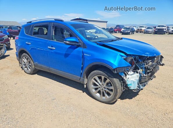 JTMDJREV2HD142152 2017 TOYOTA RAV4 Blue Front right