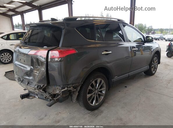 JTMDJREV2JD191681 2018 TOYOTA RAV4 HYBRID Gray Rear right