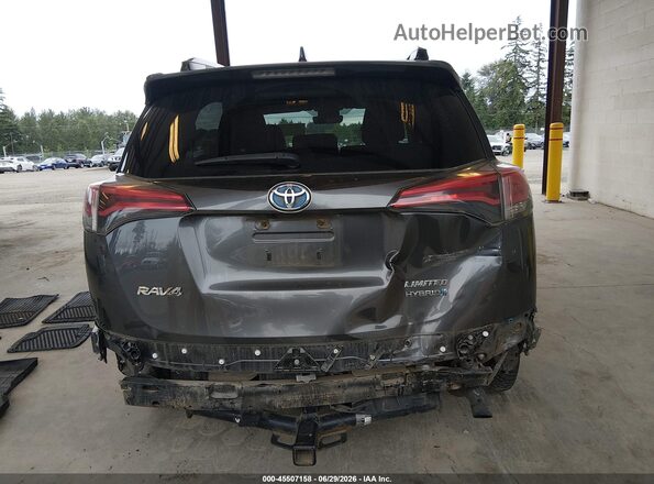 JTMDJREV2JD191681 2018 TOYOTA RAV4 HYBRID Gray 