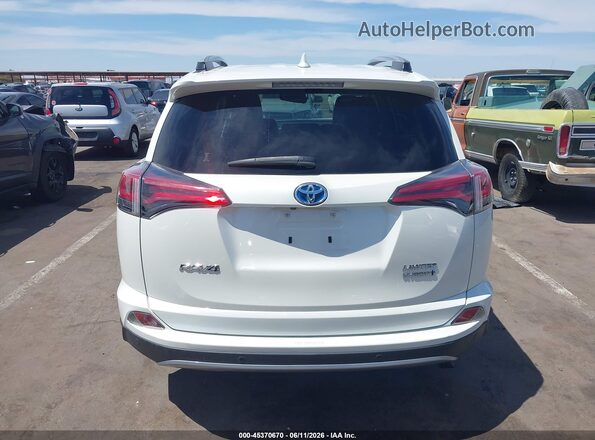 JTMDJREV2JD227384 2018 TOYOTA RAV4 HYBRID White 