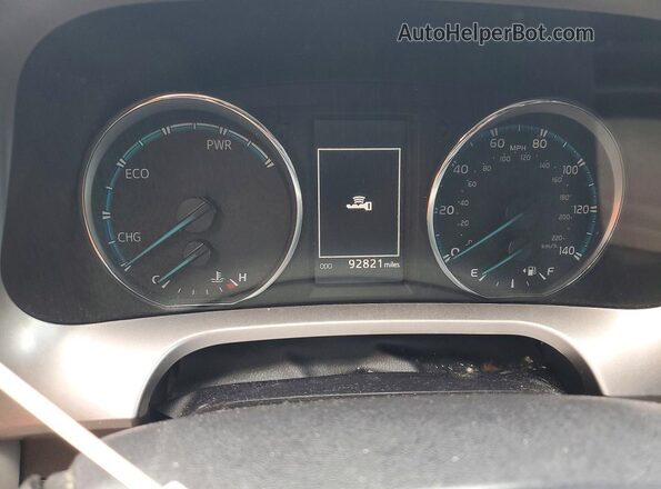 JTMDJREV2JD243083 2018 TOYOTA RAV4 Gray Սարքավորումների վահանակի տեսք
