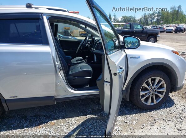JTMDJREV3GD026683 2016 TOYOTA RAV4 HYBRID Silver წინა სალონის ხედი