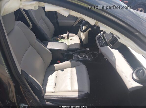 JTMDJREV3GD046240 2016 TOYOTA RAV4 HYBRID Gray Front interior view