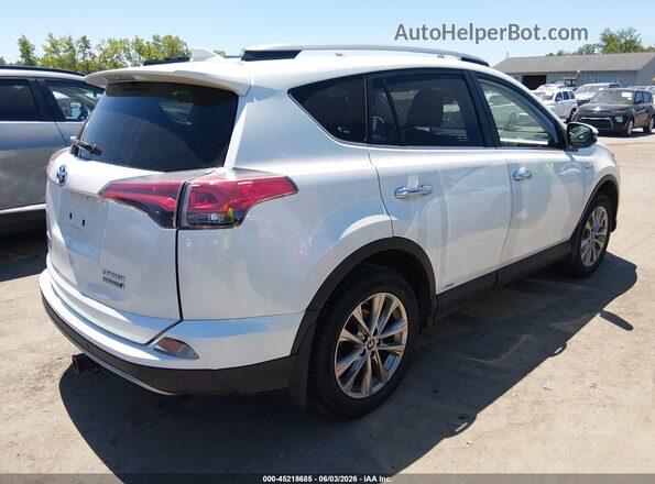 JTMDJREV3HD141074 2017 TOYOTA RAV4 HYBRID White უკანა მარჯვენა
