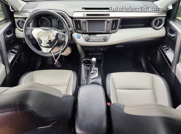 JTMDJREV4HD085050 2017 TOYOTA RAV4 Gray წინა პანელის ხედი