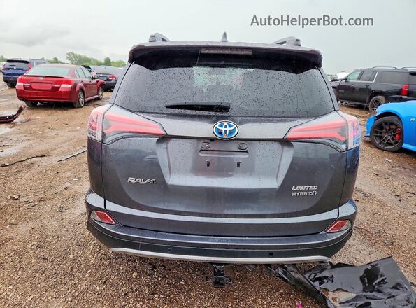 JTMDJREV4HD085050 2017 TOYOTA RAV4 Gray უკანა ხედი