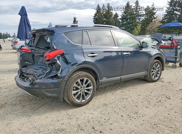 JTMDJREV4JD195439 2018 TOYOTA RAV4 Blue Trasero derecho