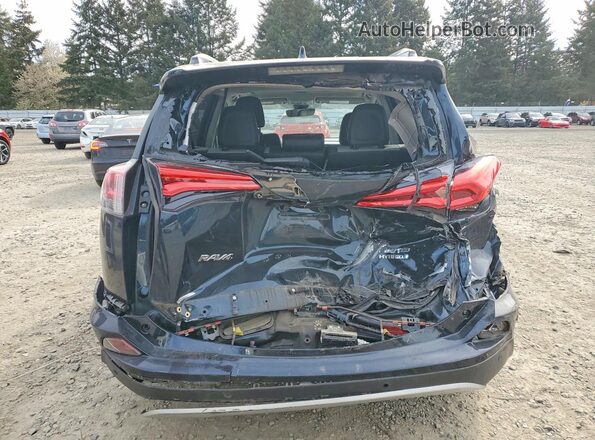 JTMDJREV4JD195439 2018 TOYOTA RAV4 Blue Vista trasera
