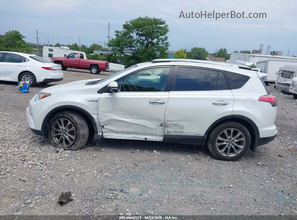 JTMDJREV6GD003527 2016 TOYOTA RAV4 HYBRID White 