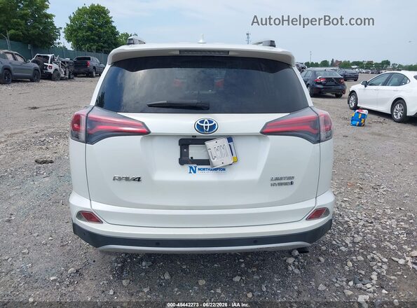 JTMDJREV6GD003527 2016 TOYOTA RAV4 HYBRID White 