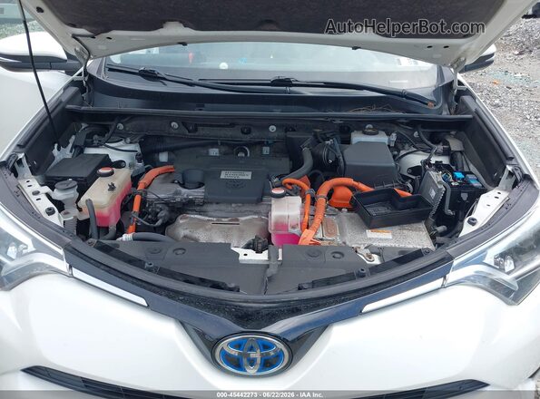 JTMDJREV6GD003527 2016 TOYOTA RAV4 HYBRID White Vista trasera