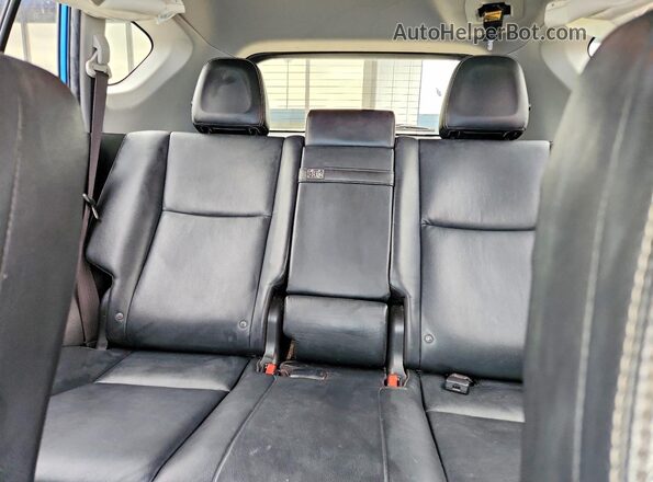 JTMDJREV6GD049567 2016 TOYOTA RAV4 Синий Вид задних сидений