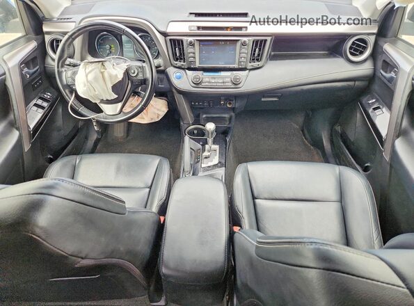 JTMDJREV6GD049567 2016 TOYOTA RAV4 Синий Вид панели приборов