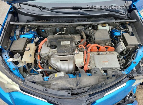 JTMDJREV6GD049567 2016 TOYOTA RAV4 Синий Вид подкапотного пространства