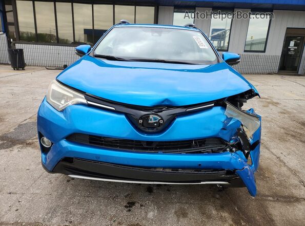 JTMDJREV6GD049567 2016 TOYOTA RAV4 Синий Вид спереди