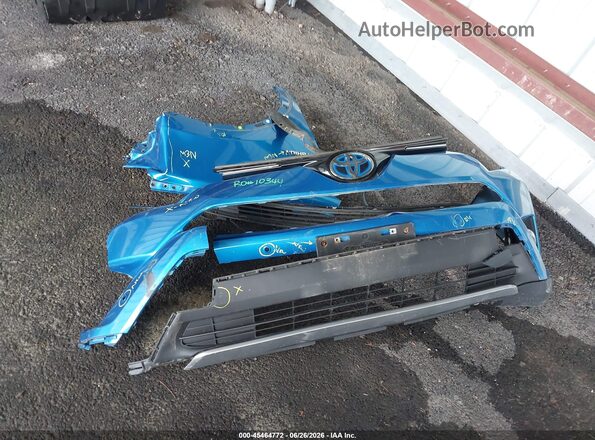 JTMDJREV6HD132112 2017 TOYOTA RAV4 HYBRID Blue Widok zestawu wskaźników
