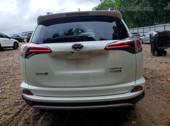 JTMDJREV7GD036200 2016 TOYOTA RAV4 White უკანა ხედი