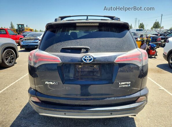 JTMDJREV7HD066928 2017 TOYOTA RAV4 Blue უკანა ხედი