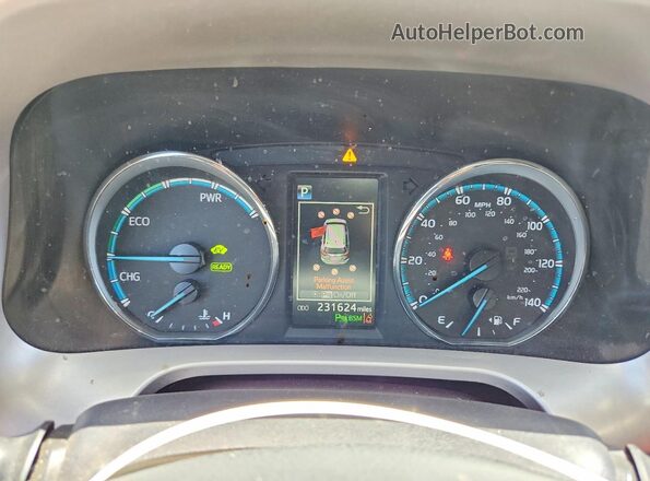 JTMDJREV7HD066928 2017 TOYOTA RAV4 Blue ხელსაწყოთა პანელის ხედი