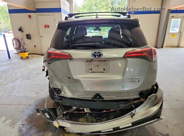 JTMDJREV8HD112122 2017 TOYOTA RAV4 Silver Widok z tyłu