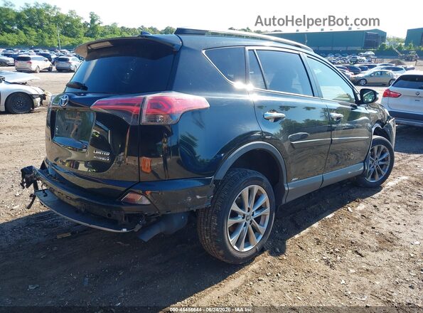 JTMDJREV8JD183133 2018 TOYOTA RAV4 HYBRID Black Հետևի աջ