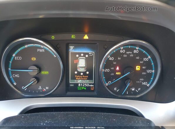 JTMDJREV8JD183133 2018 TOYOTA RAV4 HYBRID Black Հետևի նստատեղերի տեսք