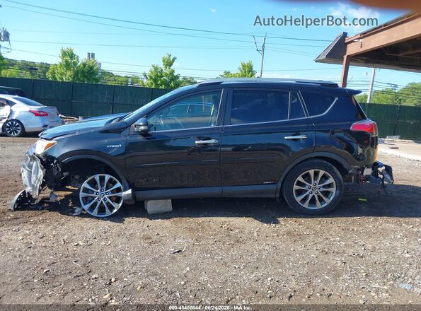 JTMDJREV8JD183133 2018 TOYOTA RAV4 HYBRID Black Սալոնի 360 աստիճան տեսք
