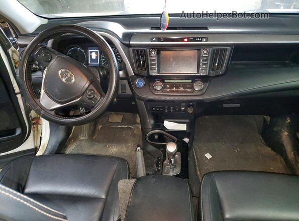 JTMDJREV9HD087568 2017 TOYOTA RAV White წინა პანელის ხედი