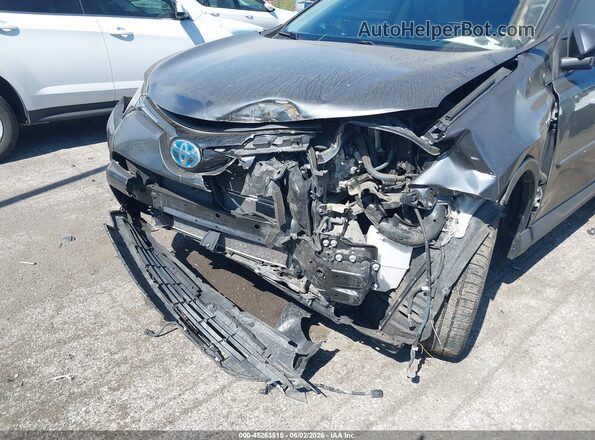 JTMDJREV9HD126594 2017 TOYOTA RAV4 HYBRID Gray Вид спереду