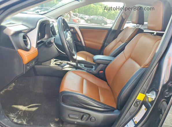 JTMDJREVXGD014109 2016 TOYOTA RAV4 Charcoal Widok wnętrza z przodu