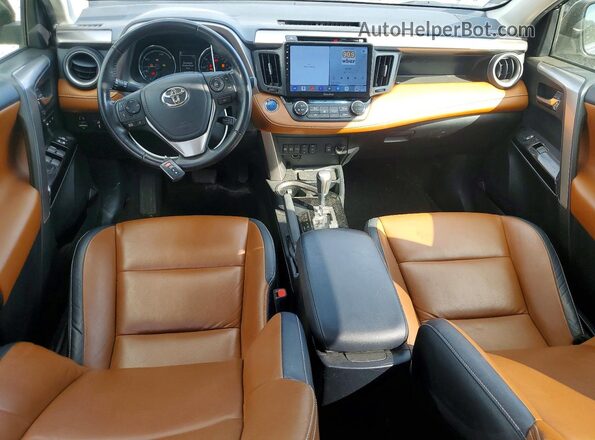 JTMDJREVXGD014109 2016 TOYOTA RAV4 Charcoal Widok deski rozdzielczej