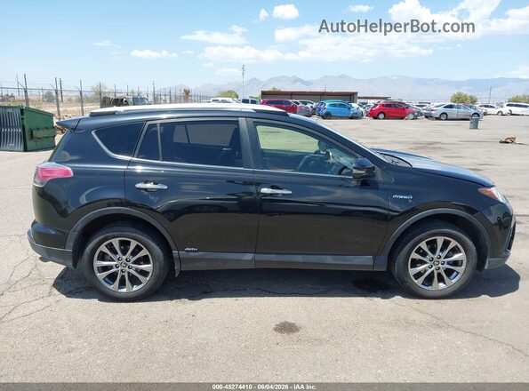 JTMDJREVXGD043948 2016 TOYOTA RAV4 HYBRID Black Vista interior trasera